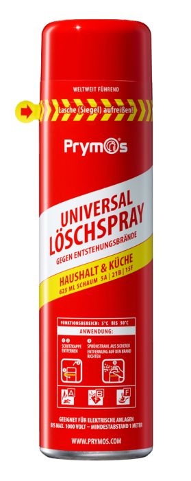 PRYMOS Feuerlöscher-Spray - UNIVERSAL 625ml