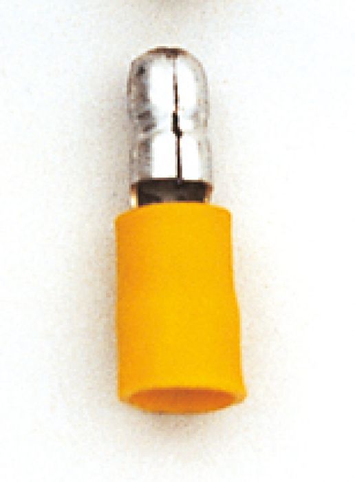 Rundstecker 4.0 - 6.0 mm gelb