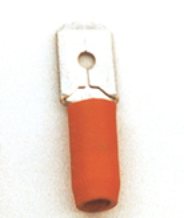 Flachstecker 6.3 mm² x 1.0 mm rot