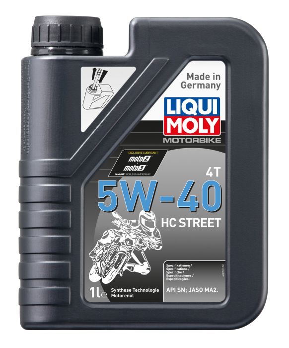 LIQUI MOLY Motorbike HC Street 5W-40 1.0 L