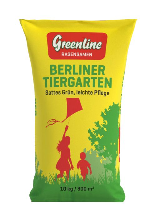 Rasensamen Saatgut Berliner Tiergarten 10kg für 300m²