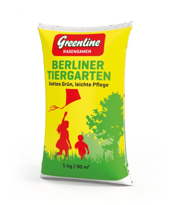 Rasensamen Saatgut Berliner Tiergarten 1kg für 30m²