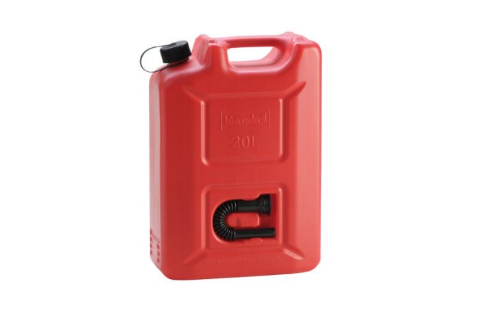 Profi HD-PE Kraftstoff Kanister, Benzin, Diesel, 20 Liter, rot, UN-Zulassung