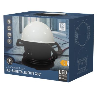 ANSMANN LED-Werkstattlampe Ball Light