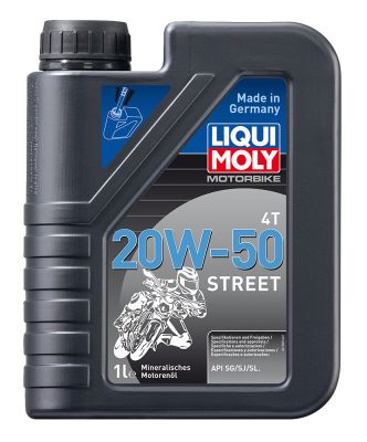 LIQUI MOLY Motorbike Street 20W-50 1.0 L