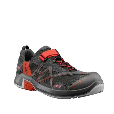 HAIX CONNEXIS Safety T S1 low grey-red UK 8.5 / EU 43
