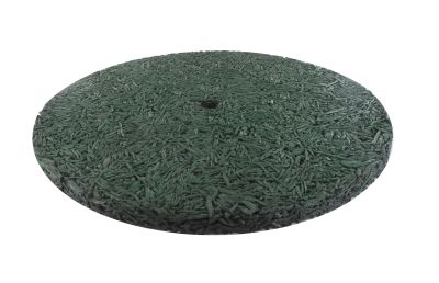 Baumschutzmatte 90 cm, grün/braun aus recyceltem Kautschuk